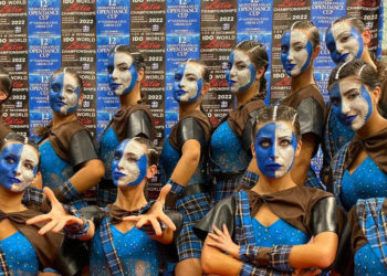 Una scuola di danza prenestina sul tetto del mondo