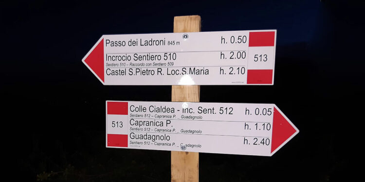 Visit Monti Prenestini: conclusi i lavori sul Passo dei Ladroni e il Sentiero 513