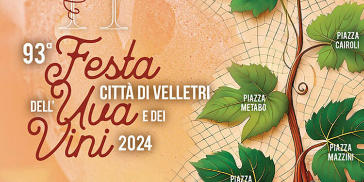 Tutto pronto per la 93ª Edizione della Festa dell’Uva di Velletri