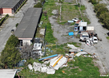 Ciampino, scoperta una maxi-discarica abusiva a cielo aperto