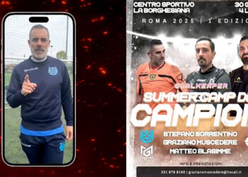 Borghesiana, aperte le iscrizioni per allenarsi con il portierone della Seria A