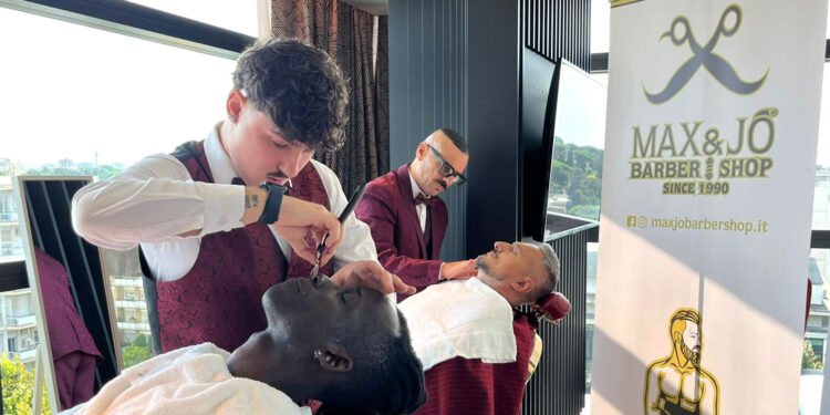 Max&Jò Barber Shop all’Hilton Hotel per il BKFC 2025