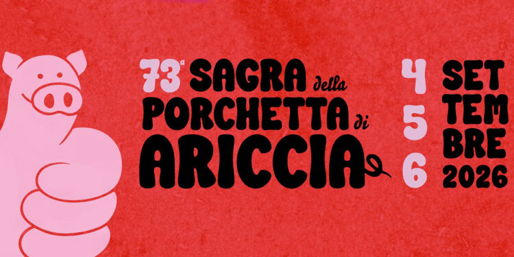 Torna la Sagra della Porchetta di Ariccia, il programma tra musica, fraschette e 3.000 panini gratis