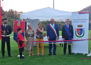 Inaugurato il nuovo impianto sportivo a San Gregorio da Sassola